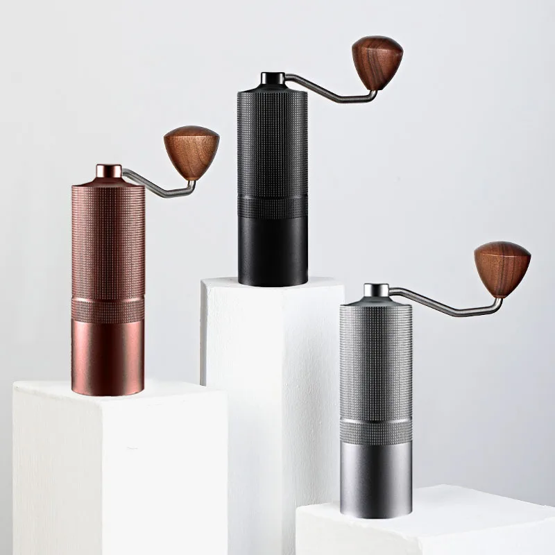 Camping Coffee Maker Kit Portable Burr Travel Mini Coffee Machine Mixer Grinder Hand Manual Coffee Grinder