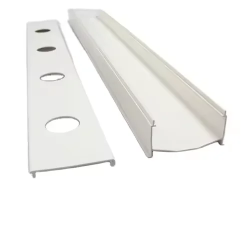 Hydroponic Channel pvc pipe 100*103mm NFT PVC Pipe 100*50mm 90*50mm