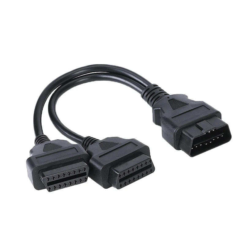 Автомобильный OBD2 16 P OBD 2 Pin 16Pin к OBD1 12 12Pin 12P Сканер диагностический соединитель Адаптер Жгут кабель для GM GMC Daewoo
