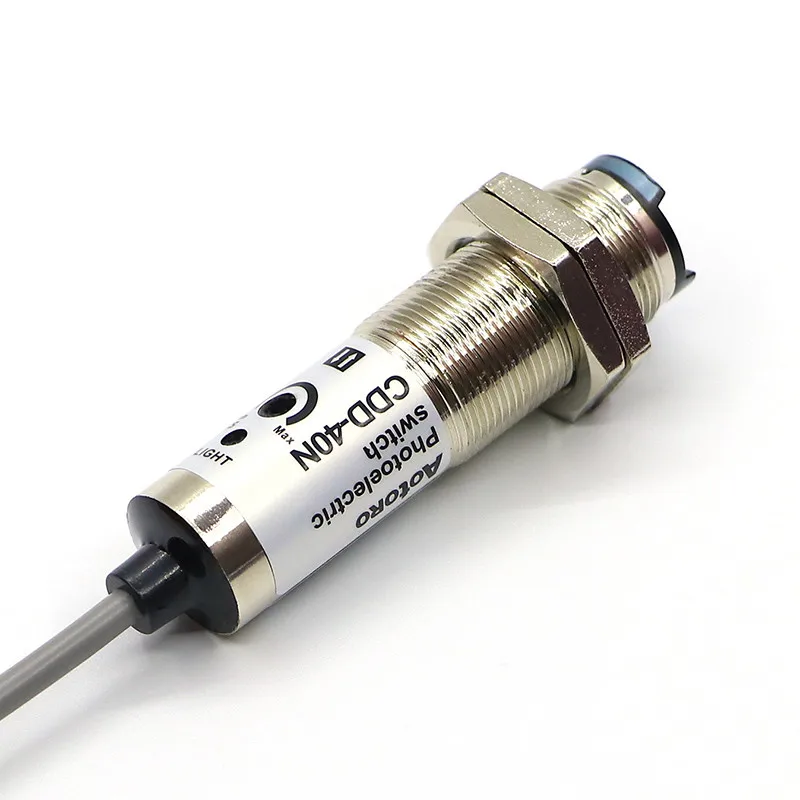  Фотоэлектрический датчик CDD-40N NPN NO + NC 4 провода переключатель онлайн