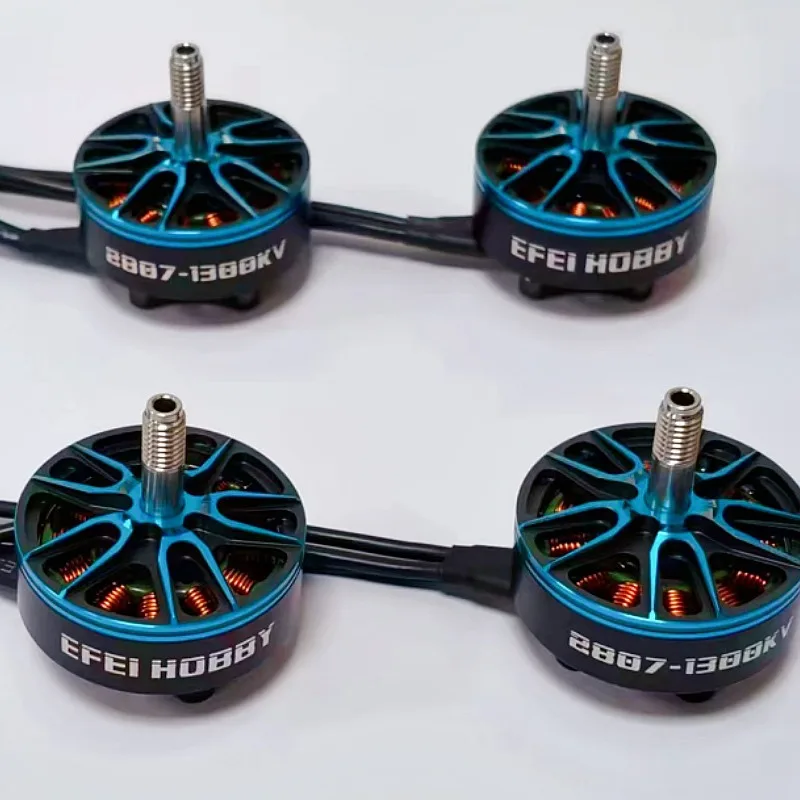 New product EFEI 2807 1300KV High Performance large tensile force 7 Inch Model aircraft remote control FPV Crossing machine moto