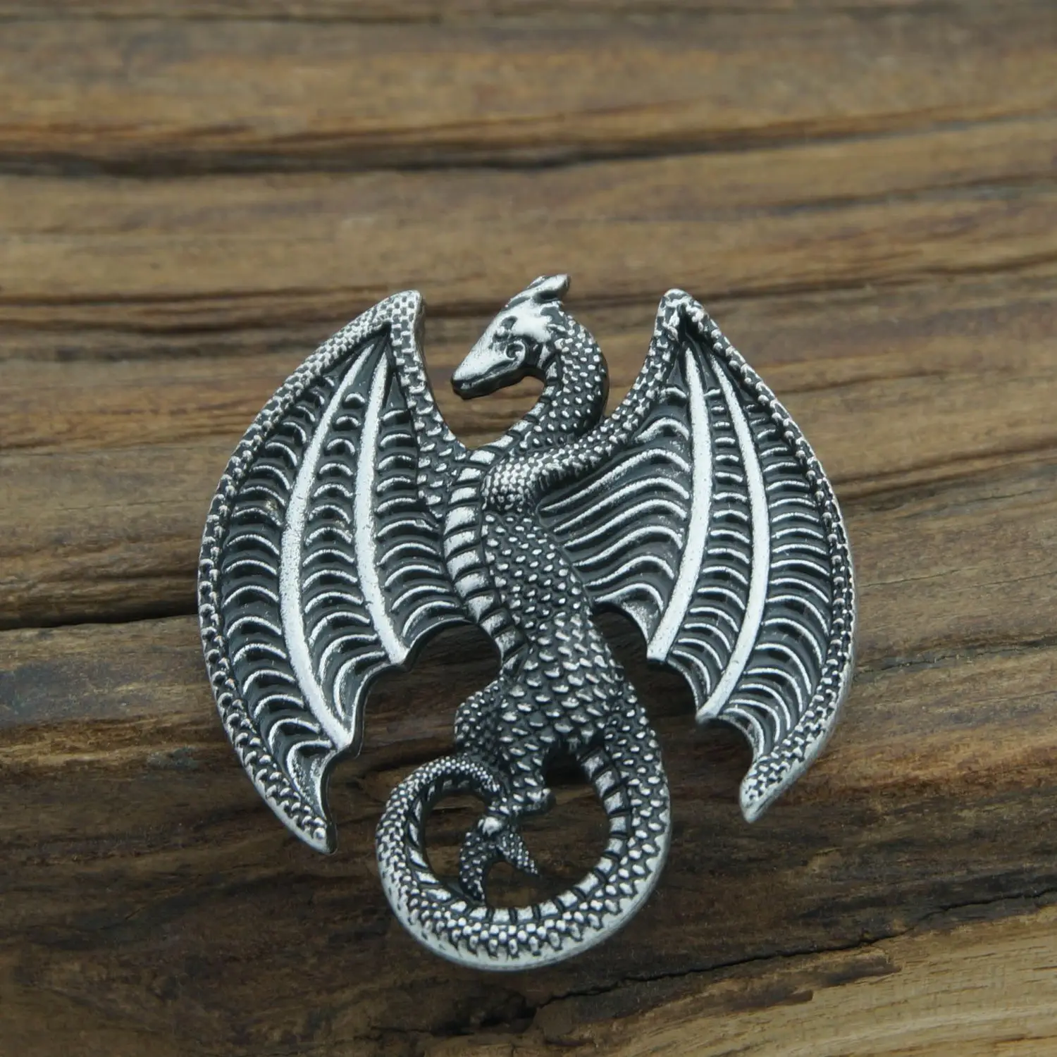 Vintage Nordic Celt New Fashion Men Dragon Brooch