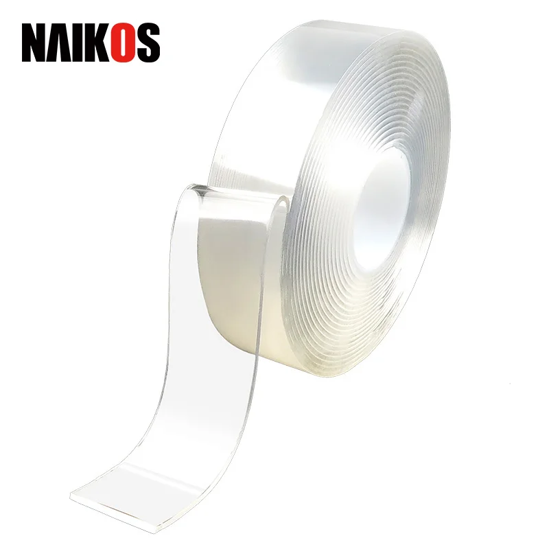 Waterproof Nano Mounting Tape Clear Double Sided Acrylic Adhesive Tape for Office Decor