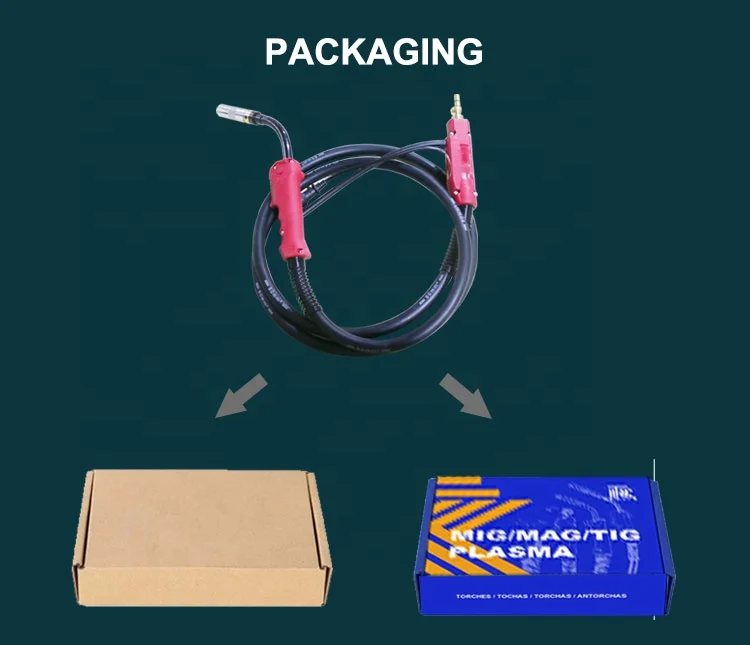 TKweld Hot Sale High Quality Low Price 500A CO2 Japanese Types Tig Gas Welding Torch