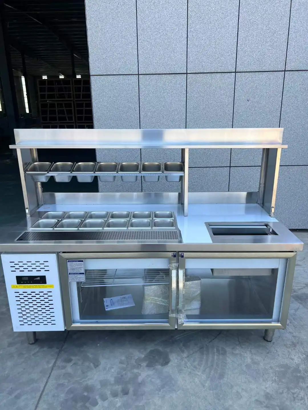 Stainless steel Commercial Cocktail bar Station For Bartenders Cocktail Workstation