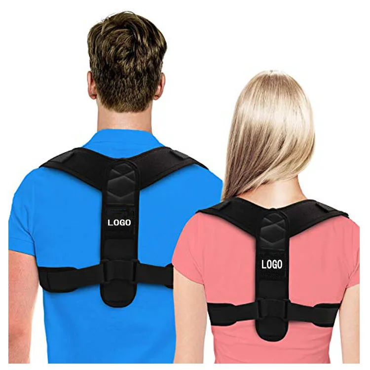 Oem Adjustable Upper Back Brace Posture Corrector For Women Men