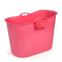 92*51cm*63 plastic showertub plastic bath tub plastic bath bucket for adults