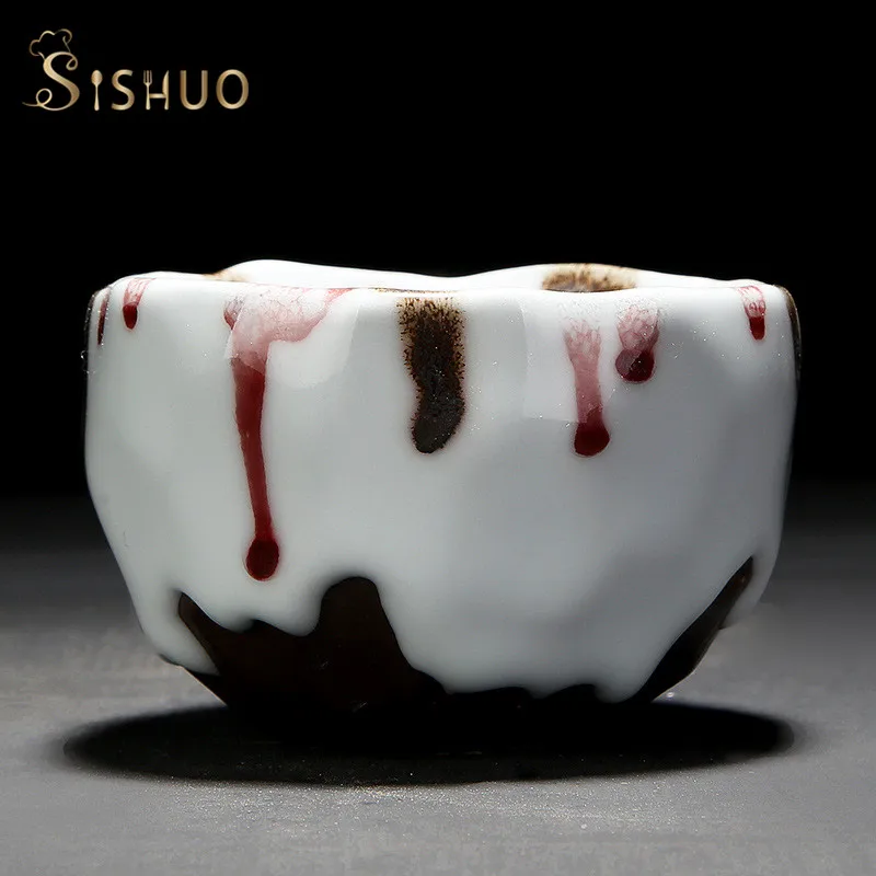 Japanese and Korean style tea cup Handmade Pottery ceramic coffee cup