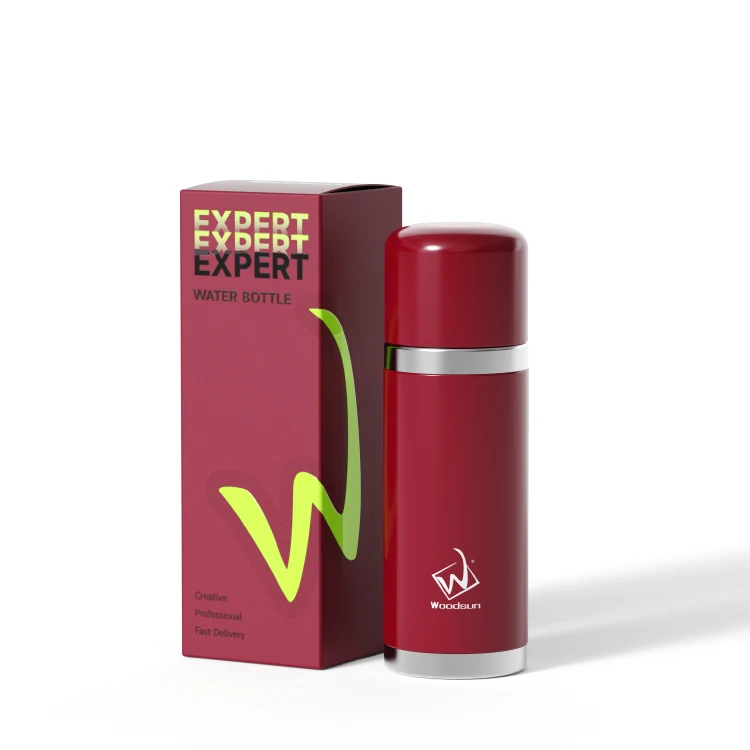 Manufacturer Insulated Waterbottle Vacuum Flask Stainless Steel Water Bottle Thermal With Cup Alibaba Hot Sale