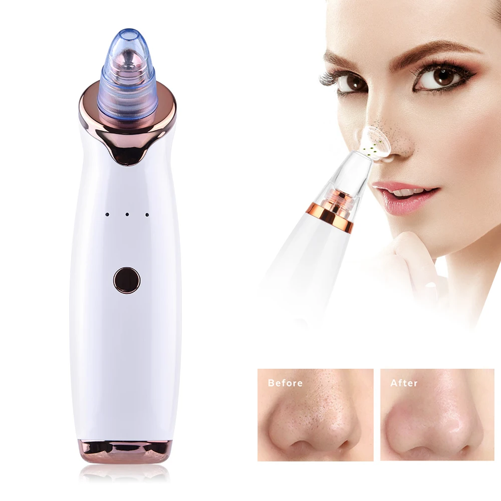 New Arrival Face Blackhead Remover Vacuum Acne Treatment Suction Extractor Facial And Whitehead Electronic Pore Cleaner