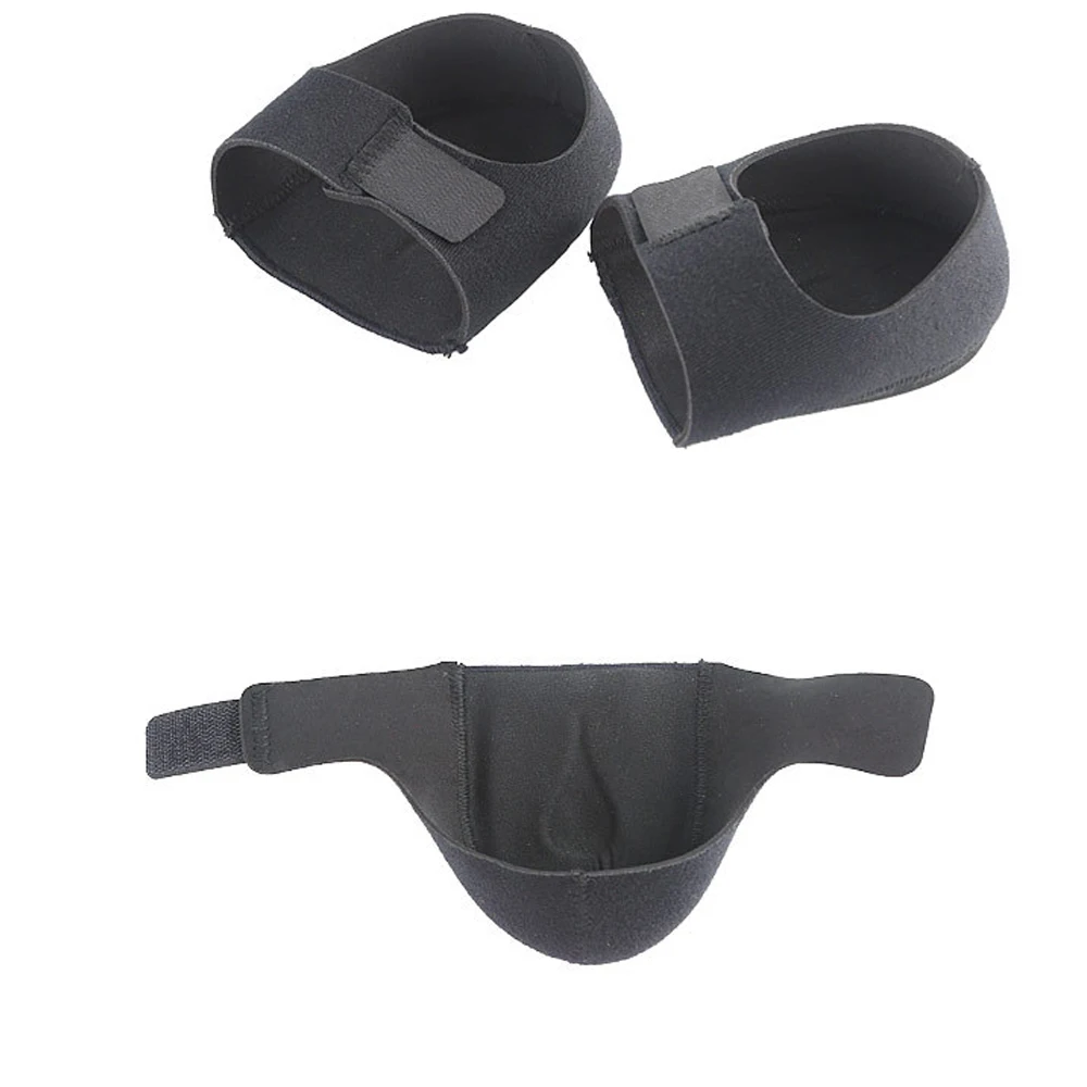 Fabric and Sebs Gel Sock Absorption Heel Protector and Heel Cushion