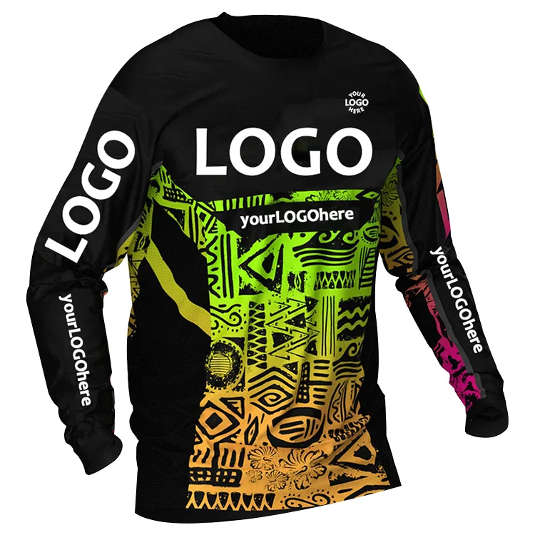 GBM mountain bike bicycle T- shirt good quality fashion breathable MTB jersey