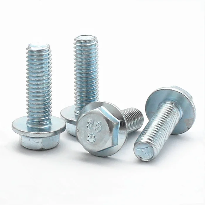 DIN 6921 galvanized hex flange bolt