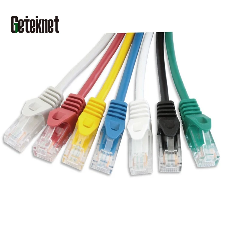 GETEKnet FLUKE CLASS E lan patch cable manufacturing ethernet network cable cat 8 1.5 metros drop cable patch cord