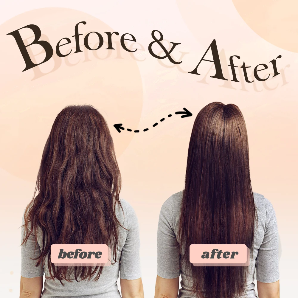 Formaldehyde Free Keratin Hair Treatment Smoothing Straightening Protein Brazilian Nanoplastia Vegan Keratin Hair Treatment