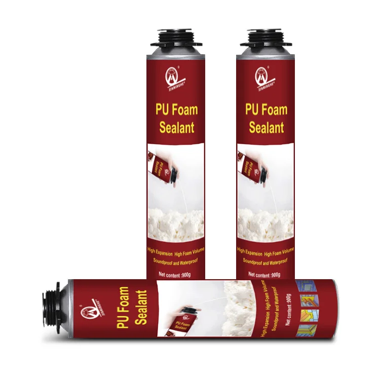 750ml Soundproof thermal insulation multifunctional one component general purpose polyurethane foam fireproof expanding pu foam