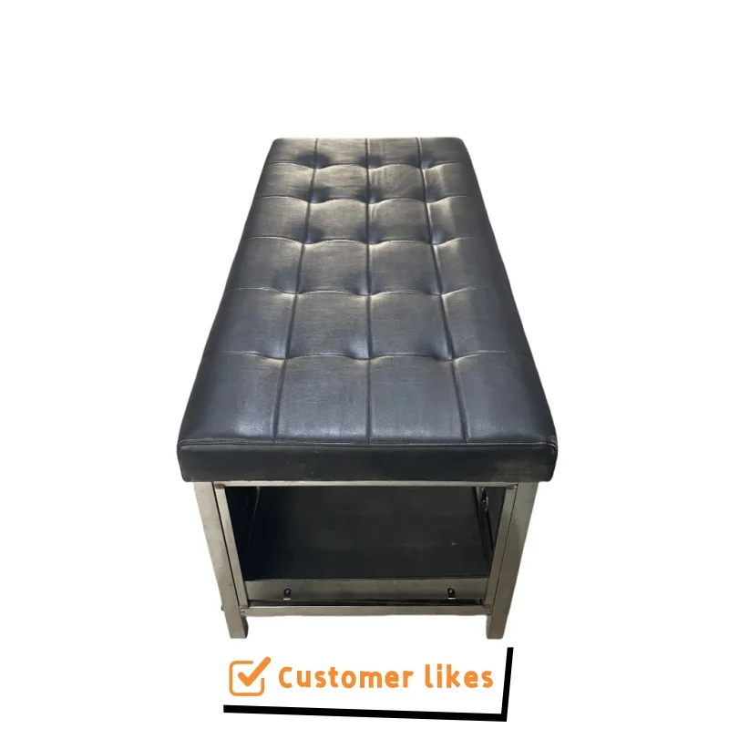 Split steel frame shampoo bed is removable and portable