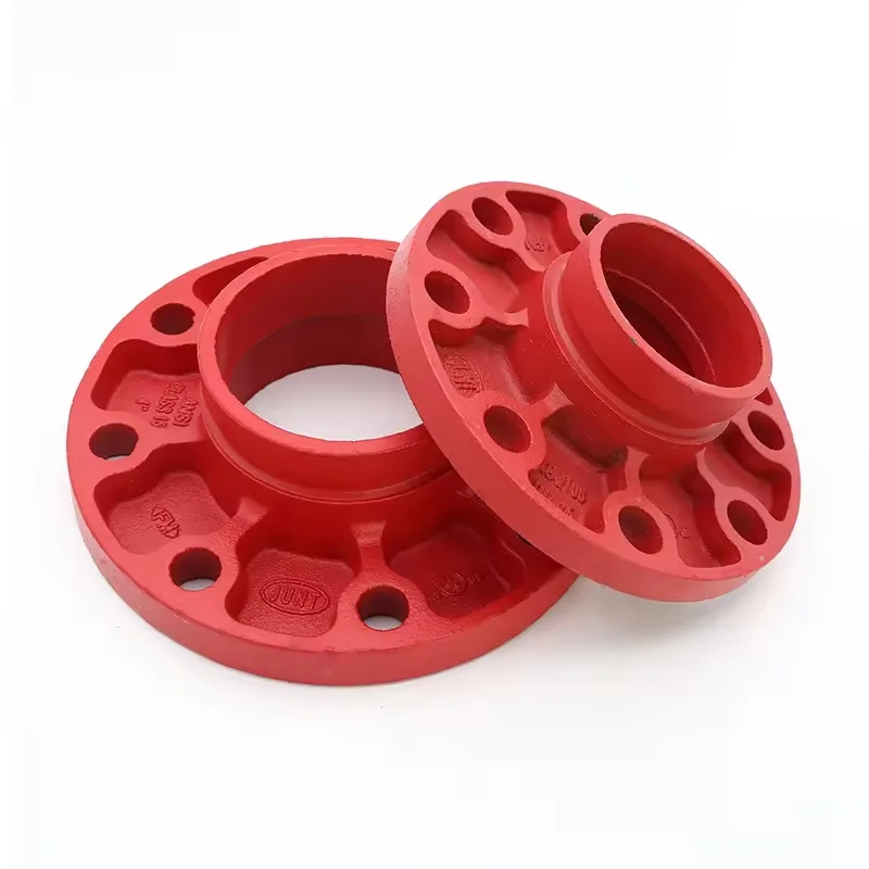 Good quality UL FM Approve d Grooved Fitting  Elbow Cross Tee Rigid Coupling for fire sprinkler system