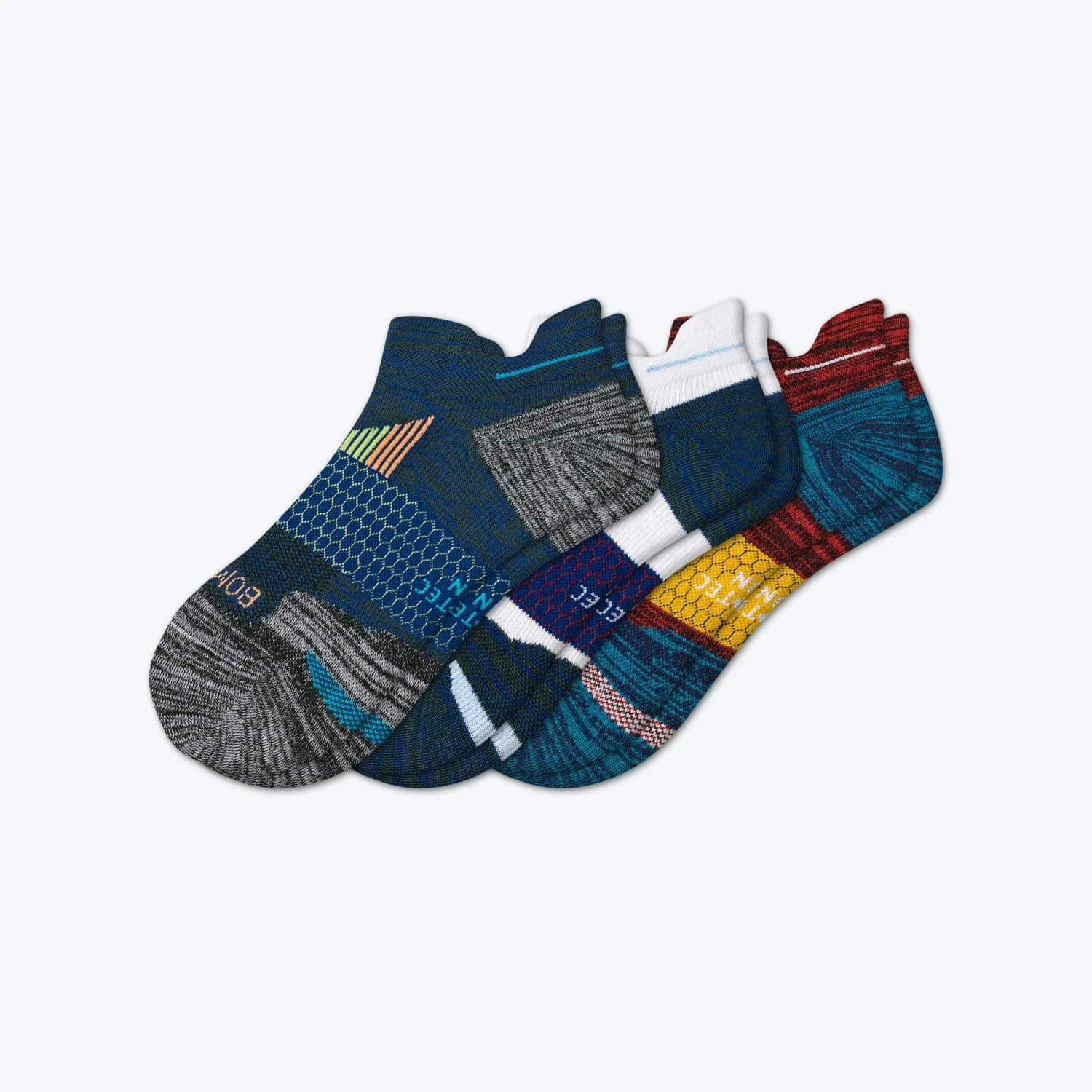 
 Высококачественные мужские Бесшовные дизайнерские велосипедные носки TA21353 из полиэстера Hex Tec с поддержкой свода стопы  