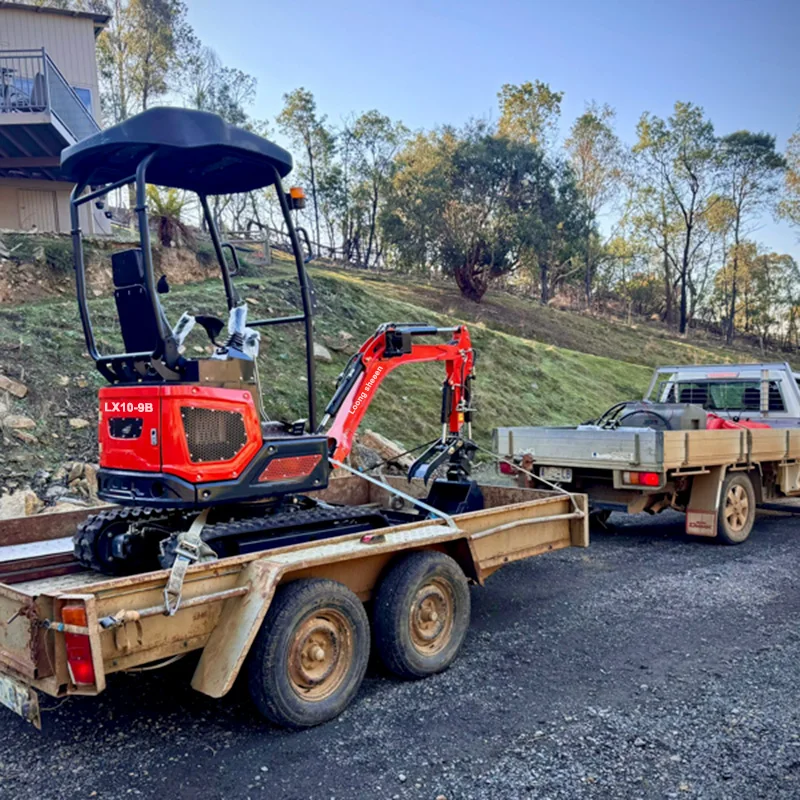 FREE SHIPPING Sale small excavators 360 degree rotation crawler excavator attachment digger epa 3.5 ton mini excavators