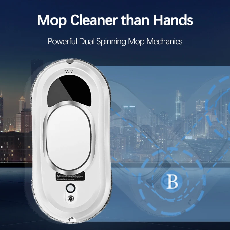 Hot Sale Vacuum Fully Automatic Glass Window Cleaning Smart Skyscraper Window Robot Cleaner