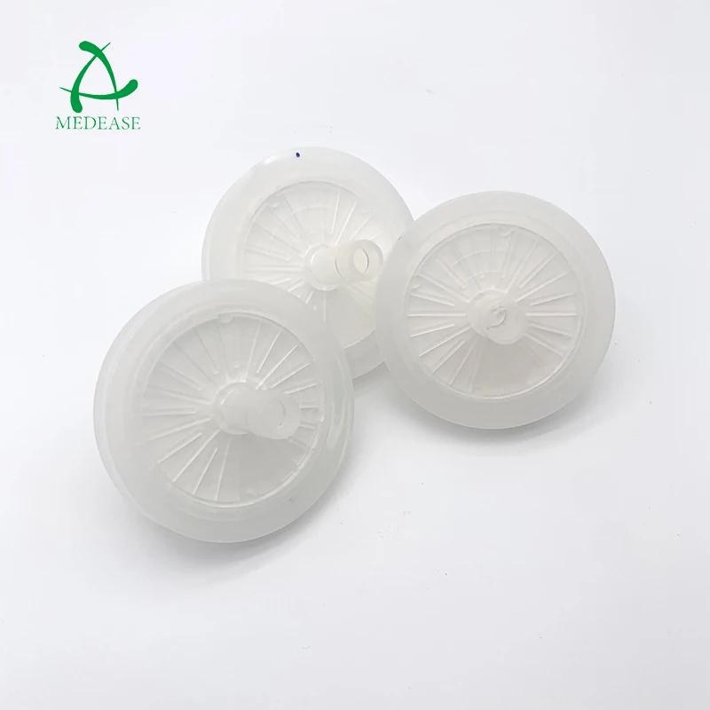 Different Color Portable In March Promotion Medical PTFE Hydrophobic Bacterial Filter 1/4 Barb Oxygen