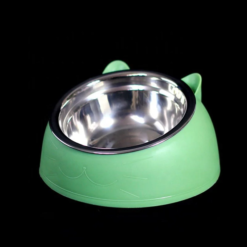 Multi-color Custom Pet Food Bowls Luxury Pet Travel Feeding Stainless Steel Dog Bowl with Customized Logo