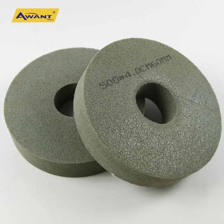 Non Woven Polishing Wheel 500 grit 8 inch Green for Metal Stainless Steel Cast Iron Alloy