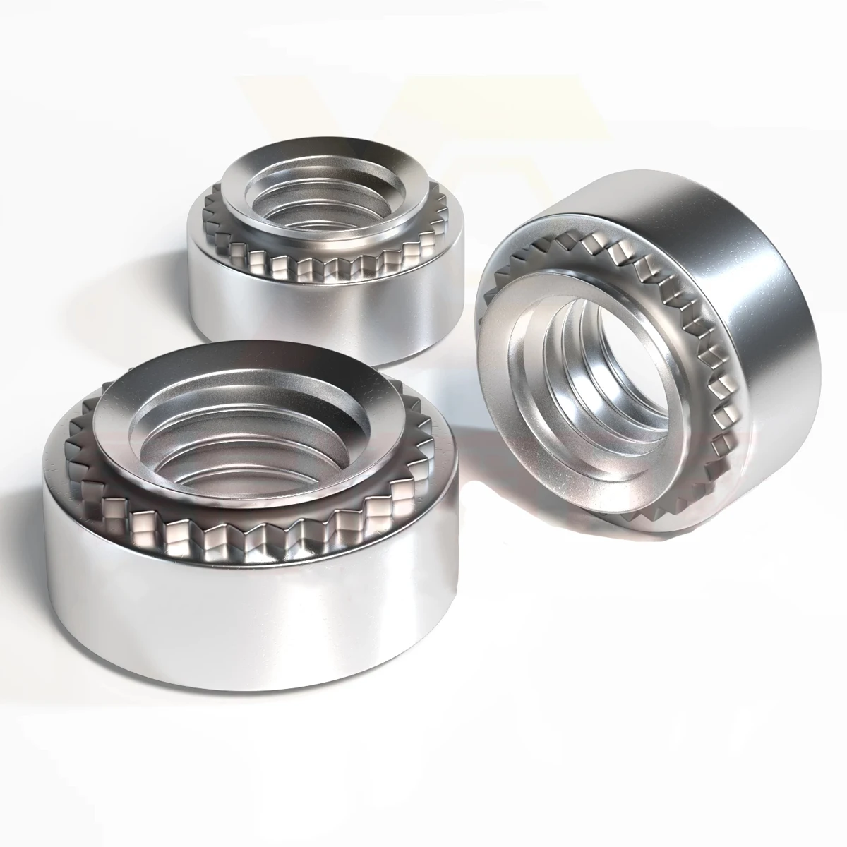 Stainless Steel 304 Self-Clinching Nut Zinc Plated Hex Nut Locking Rivets CLS-M5 Press Insert Fasteners