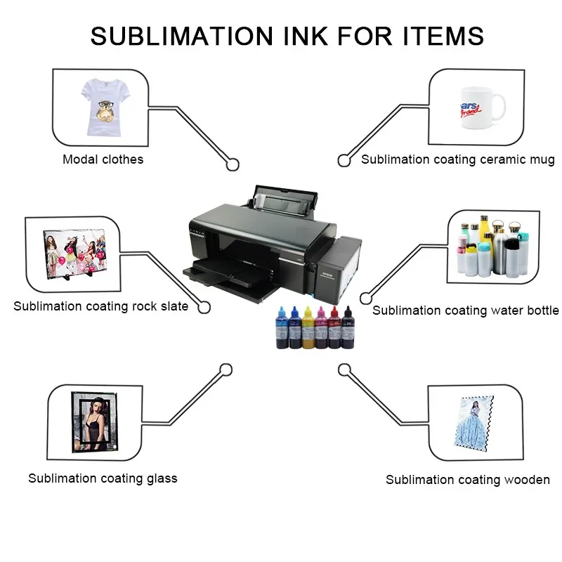 High quality inktec Korean Sublimation Smart Dye ink 100 ml per color c myk