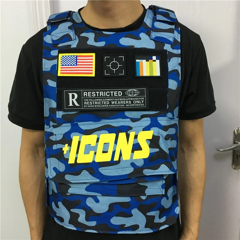 China puffer newtech costume toy quick concealable camouflage fashion custom bulletproof vests