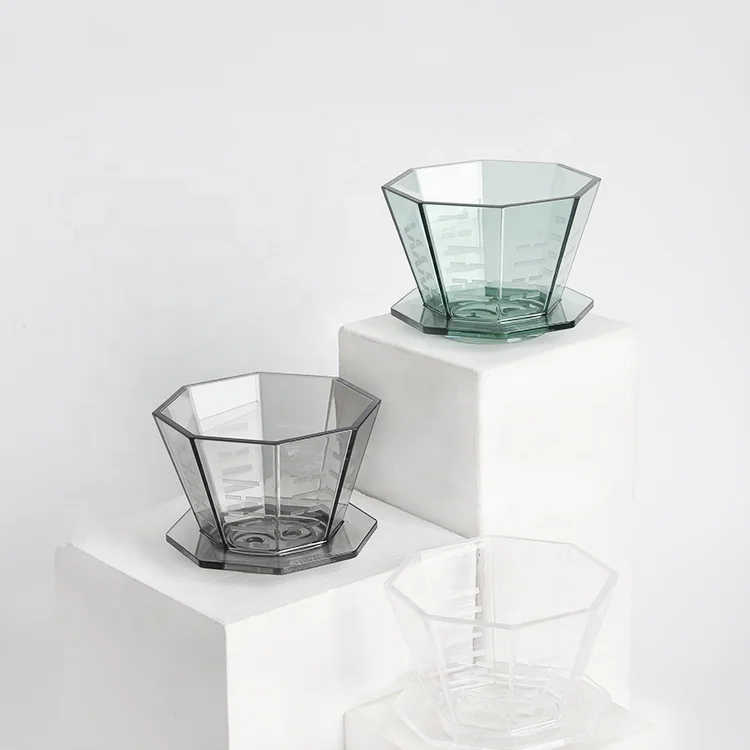 Arriart Filter Cup Cone Pour Over Coffee Dripper Funnel Hand Pour Cup Drip Manual Coffee Maker Coffee Filter Cup