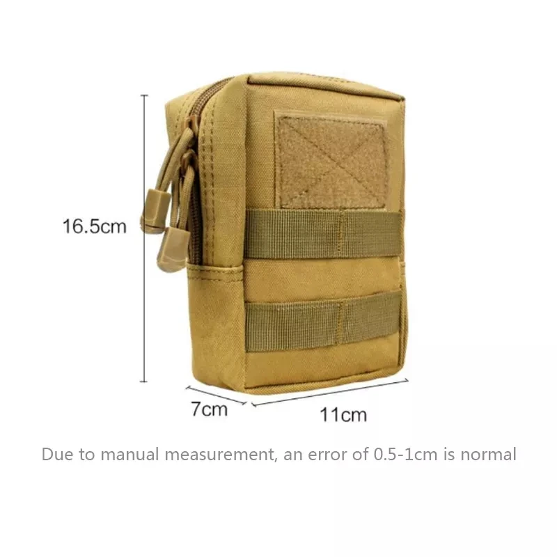 Grey camouflage chalk utility modular molle pouch Tactical bag