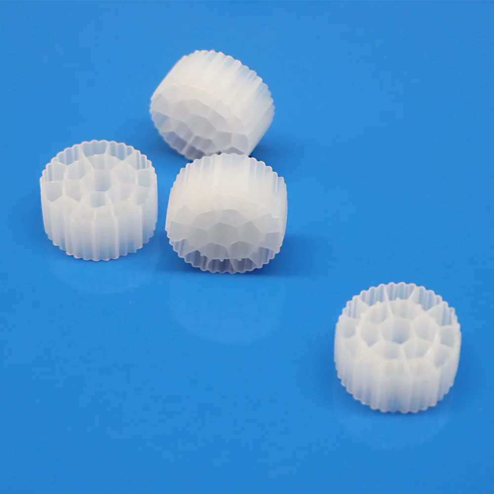 100% pure HDPE K1 moving bed biofilm reactor bio media carrier plastic MBBR filter media for water treatment
