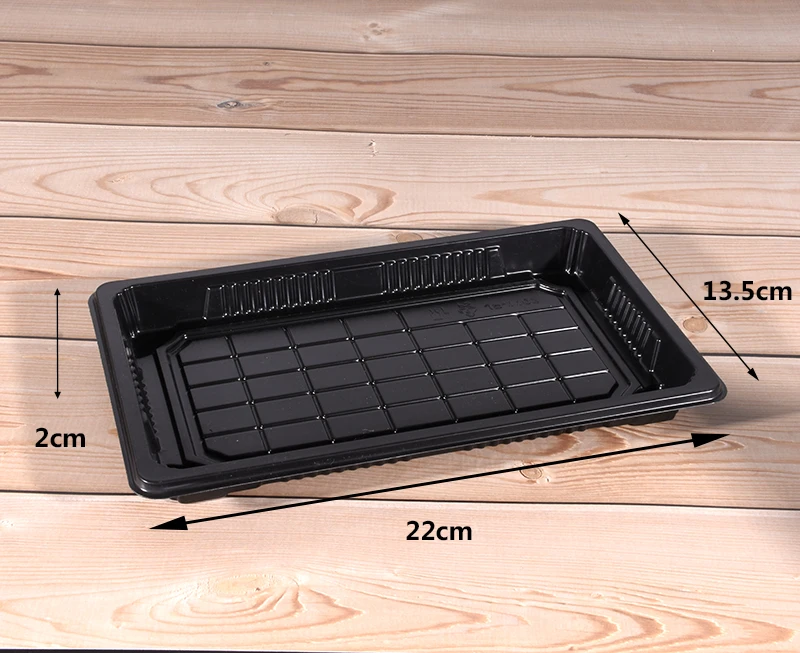 Transparent Disposable Plastic Sushi Food Packaging Box Trays And Lids
