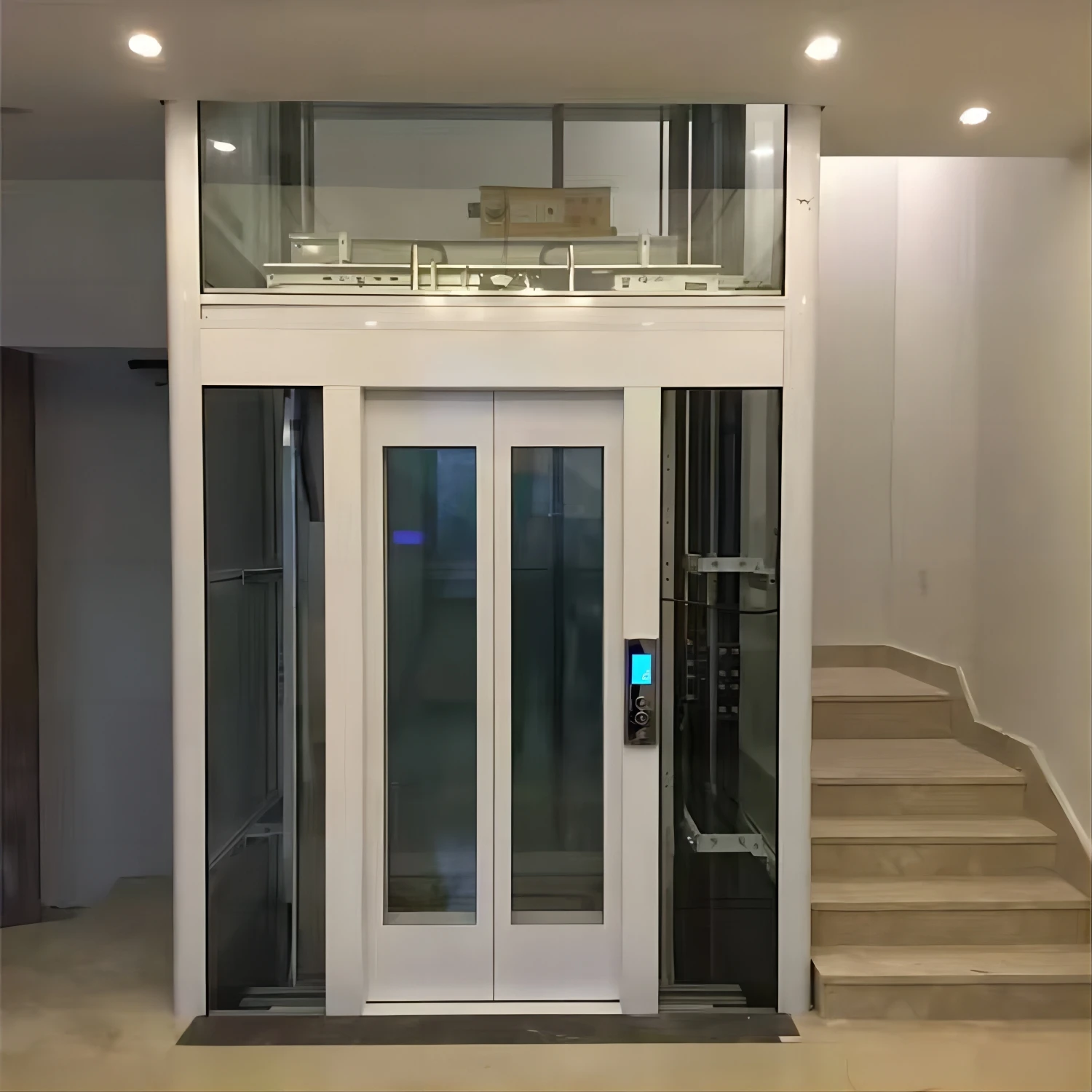 Sale 6 person used suitable hydraulic system cylinder vacuum automatic stair lift for homes