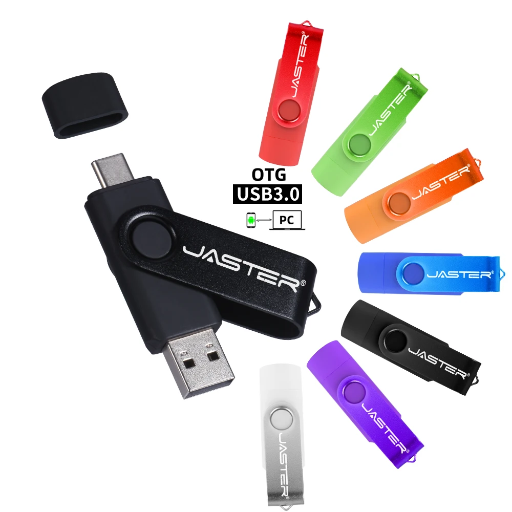 Jaster pendrive 128mb 4gb 8gb 16gb 32gb 64gb 128gb  type-c u stick with custom logo cheap promotional usb flash drive