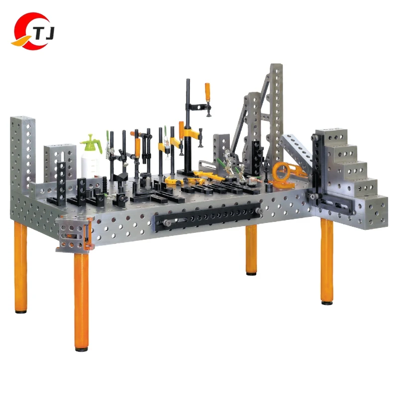 Extremely Tough and Durable Nitride Coated Cast Iron Steel Welding Table 3d 16MM 28MM