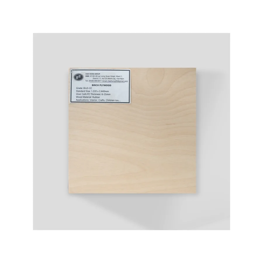 Birch Plywood High Quality Reusable Smooth Surface Plywood CC Grade Reused 6-8 Times Made In Vietnam Factory