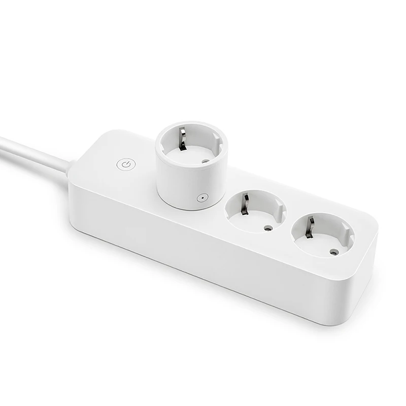 Wifi Smart Power Strip EU Electrical Extension Socket  USB Ports Timer and Countdown Strip 16A  Outlets Alexa Google Home