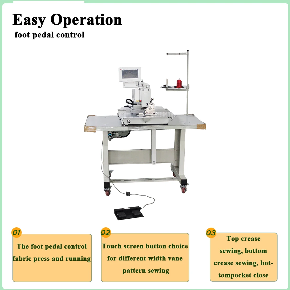 STEC Automatic Touch Screen Vertical Blind Fabric Welding Machine