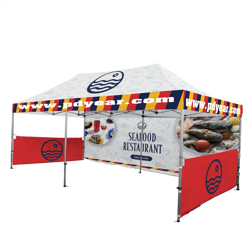 10x20ft Outdoor advertising aluminum frame tent Canopy Custom design Pop up custom design canopy tents for Business Event
