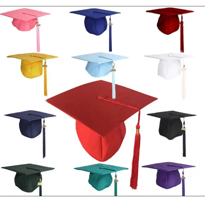 Custom Adult University Graduation Gowns Woven School Uniforms Ceremony Robes Gowns for Graduation
