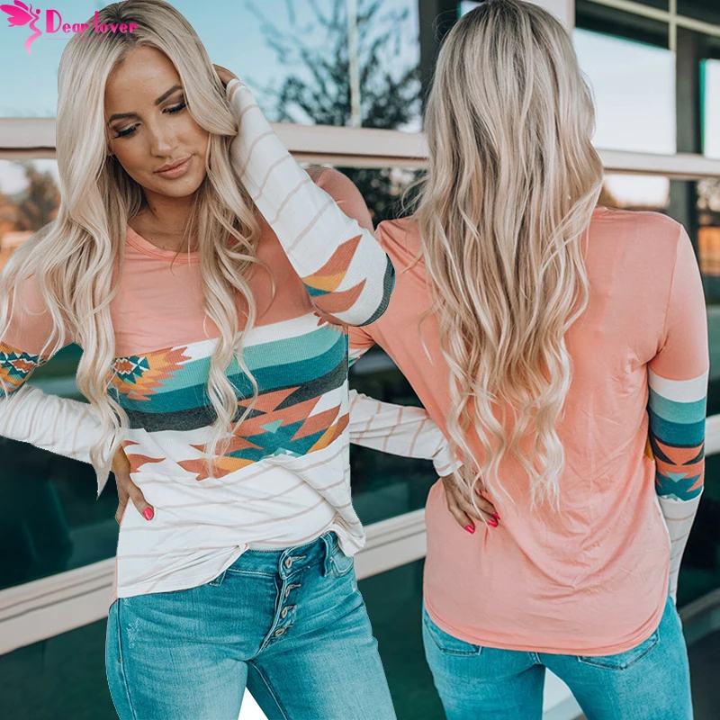 Dear-Lover Wholesale Fast Shipping Spring 2023 Women S Clothing Woman Tops Fashionable Slim Fit Long Sleeve Top