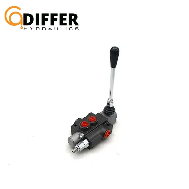 DI-FONG hydraulic monoblock valve sectional valve for mobile application Joystick for tractor excavator