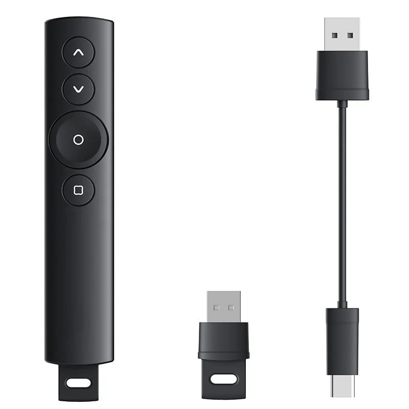 
Wireless Presenter Usb Remote Control Presentation Laser Pointer 