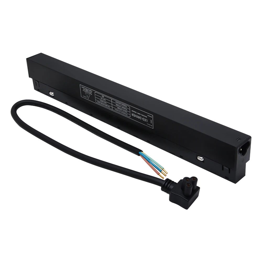 Magnetic Track Light Transformer AC180~265V 300W Magnetic Driver with Convert Wires