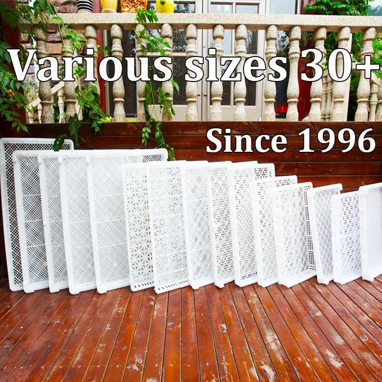 BYD-001 food grade softgel drying tray plastic soap curing drying trays