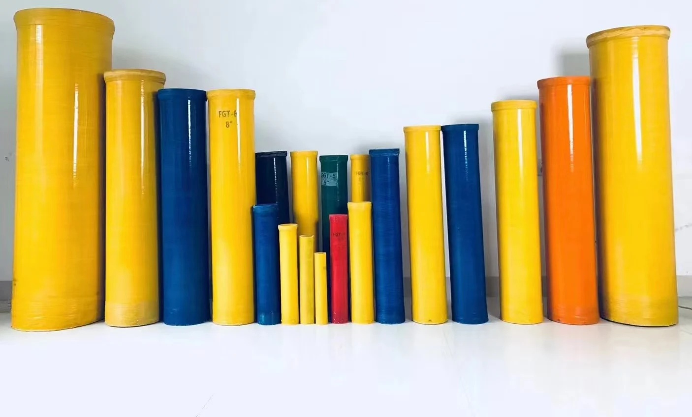 Fiberglass Mortar Pipe Factory Direct Sale Sizes Are Available