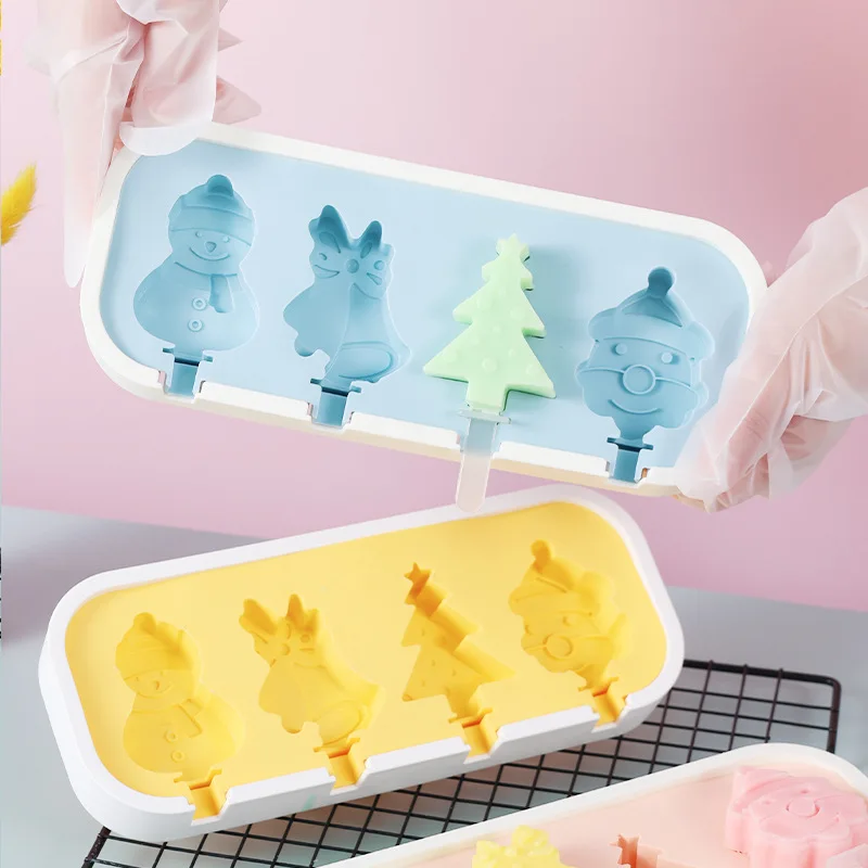 Wholesale Children Cheese Stick Models Ice-cream Molds With Cover